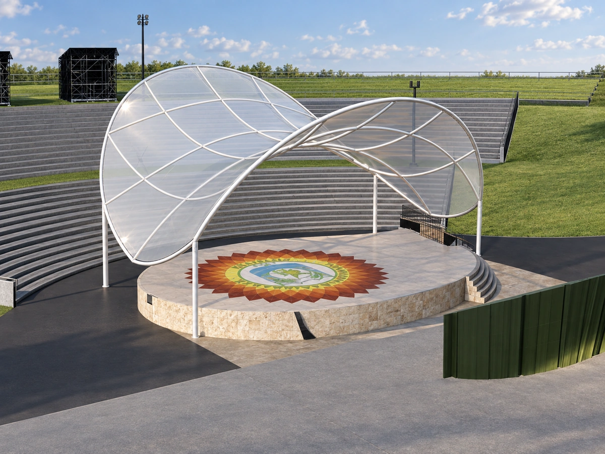 Amphitheater design for an LGU