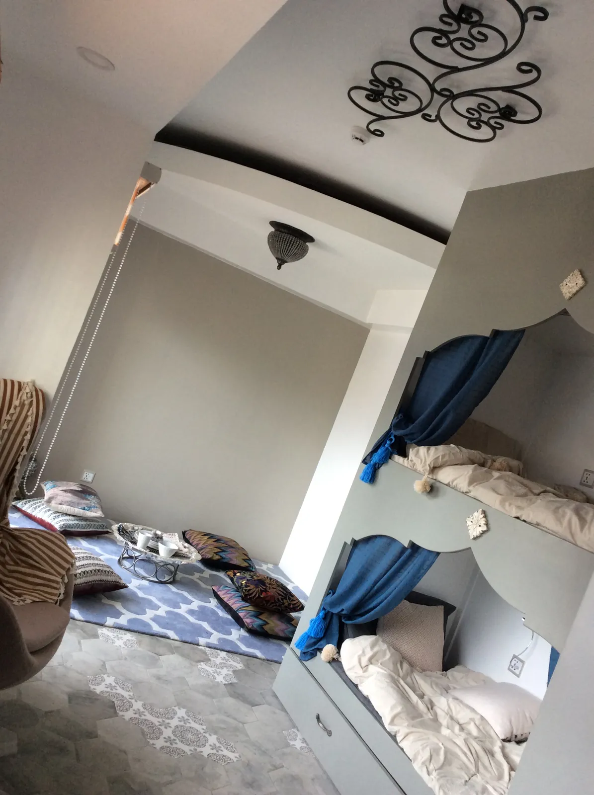 Another view of the sleeping area